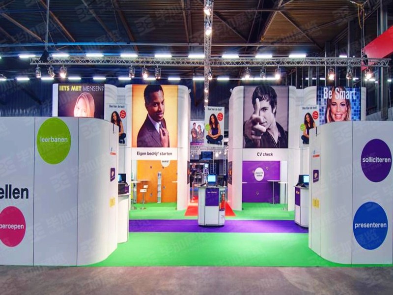 foreign exhibition design structures