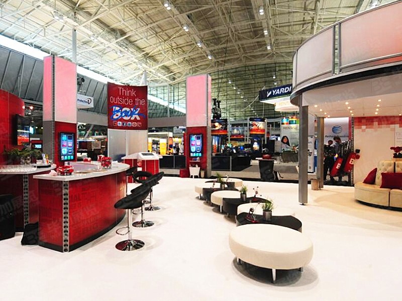 foreign exhibition design structures